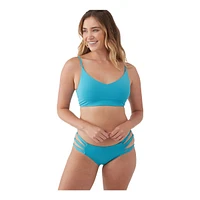 O'Neill Women's Saltwater Solid Trestles Bikini Top