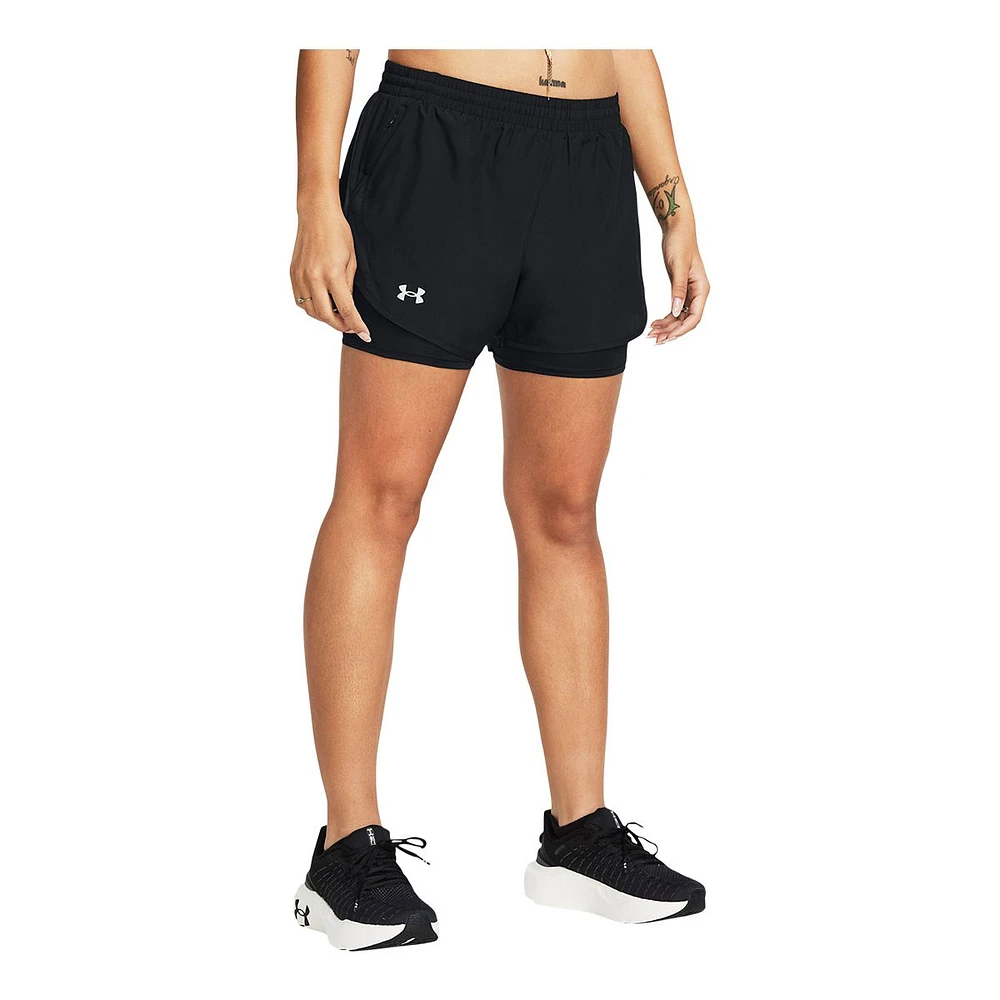 Under Armour Women's Run Fly By 2 in1 Shorts