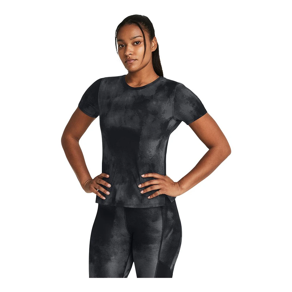 Under Armour Women's Run Laser Wash T Shirt