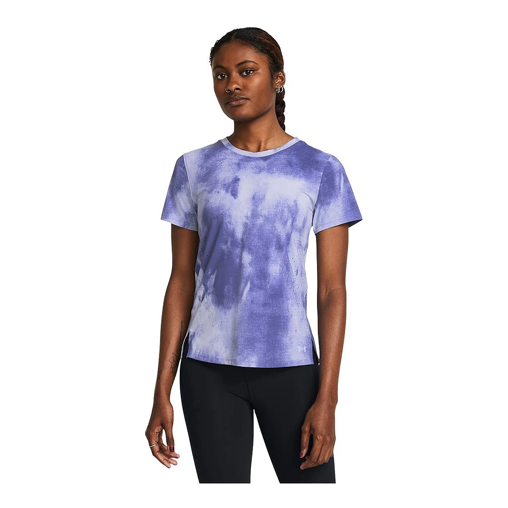 Under Armour Women's Run Laser Wash T Shirt