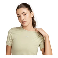 Nike Women's Essentials Slim Cropped LBR T Shirt