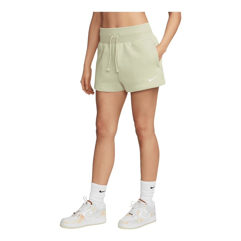 Nike Women's Phoenix Fleece High-Rise Shorts