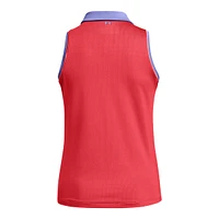 Under Armour Golf Women's Playoff Jacquard Polo Tank