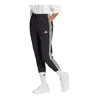 adidas Women's Sportswear Essentials 3-Stripe Woven 7/8 Pants