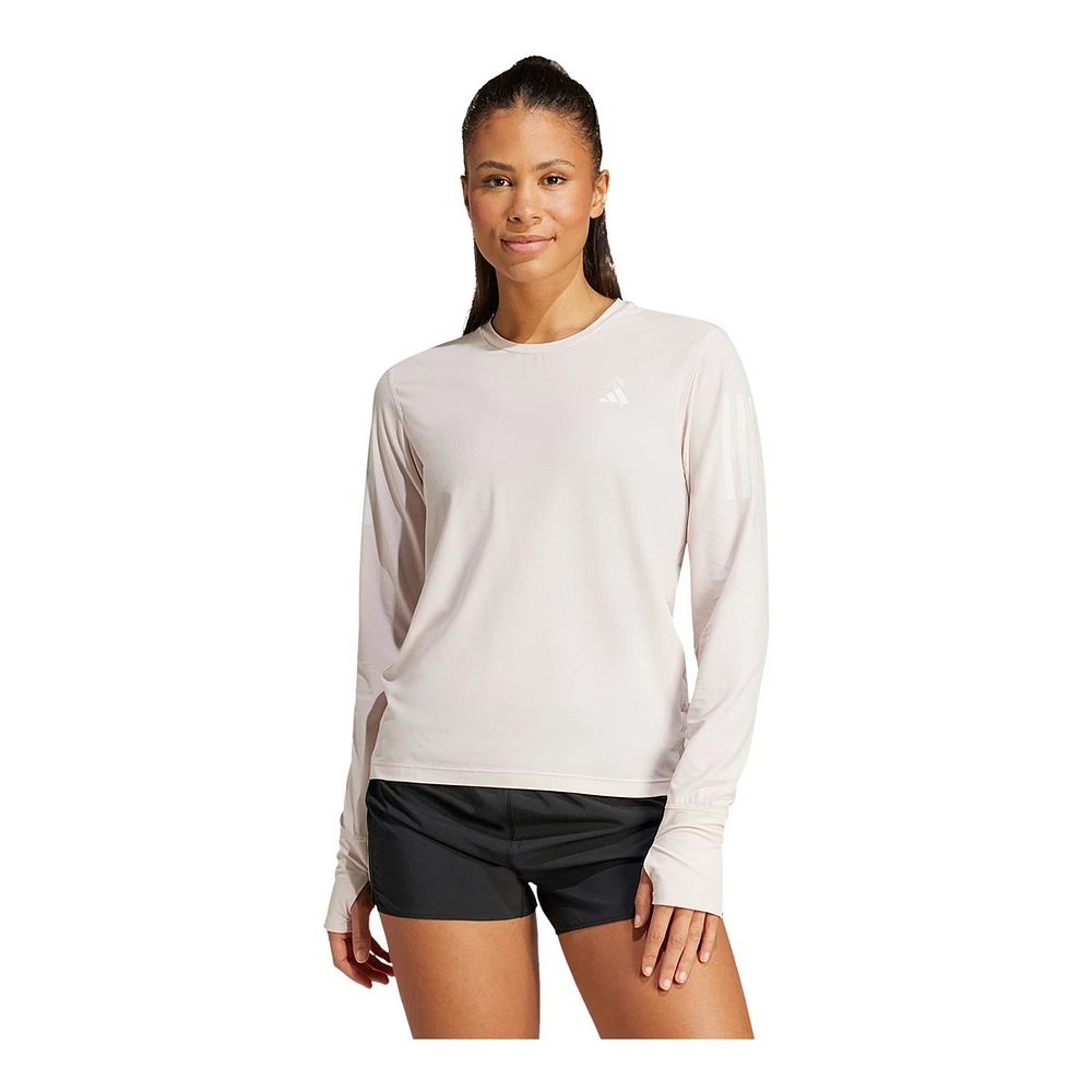 adidas Women's Run Own The Long Sleeve T Shirt