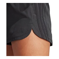 adidas Women's Train Pacer Woven High Rise 5 Inch Shorts