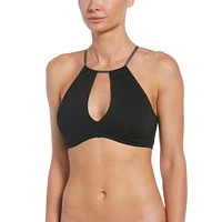 Nike Women's Lace Up High Neck Bikini Top