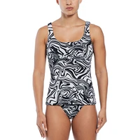 Nike Women's Swirl Scoop Neck Tankini