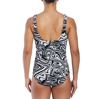 Nike Women's Swirl Scoop Neck Tankini