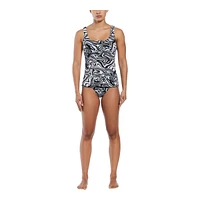 Nike Women's Swirl Scoop Neck Tankini