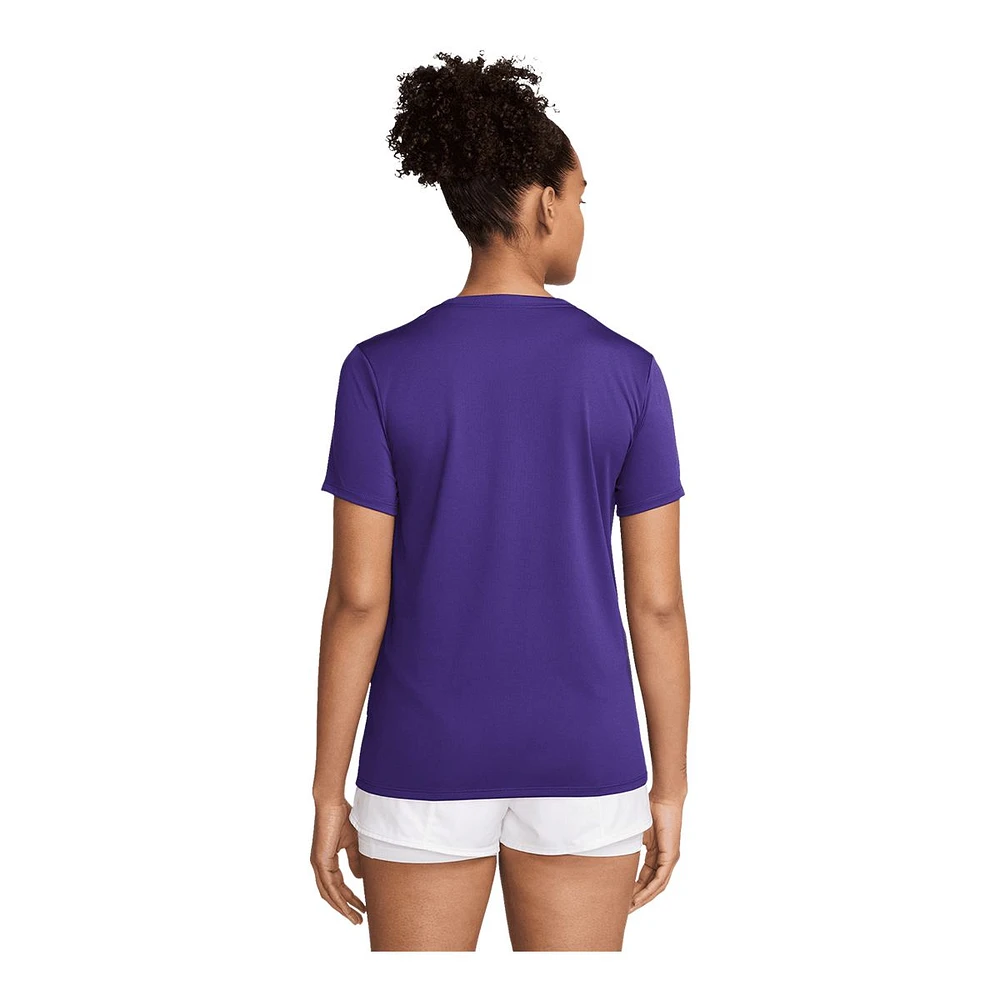 Nike Women's Legend RLGD LBR T Shirt, Relaxed Fit, Dri-FIT