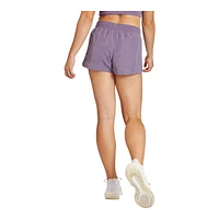 adidas Women's Heather Woven Pacer Shorts