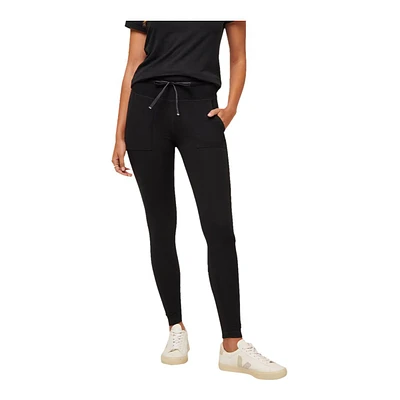 TravisMathew Women's Friday Ponte Pocket Golf Leggings