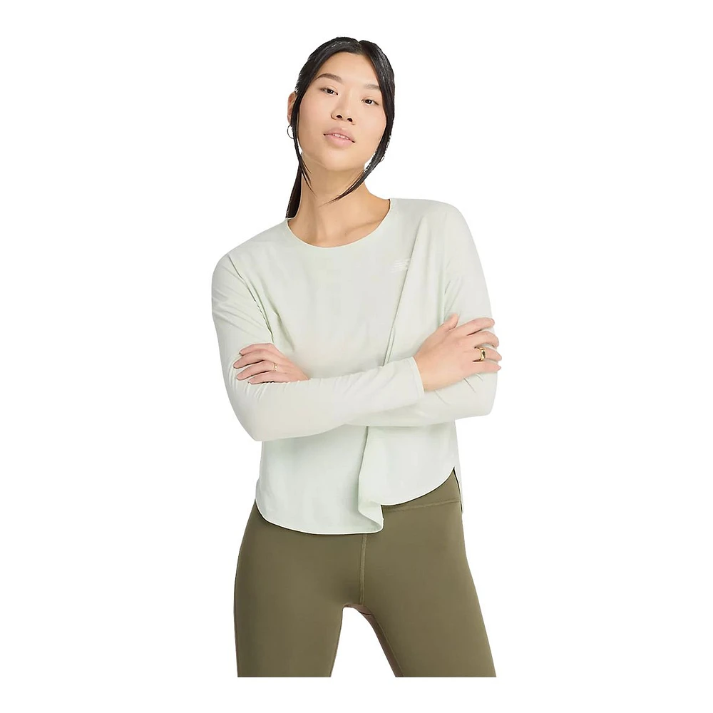 New Balance Women's Drapey Long Sleeve Shirt