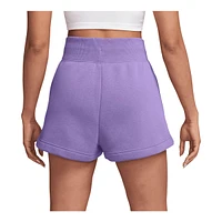 Nike Women's Phoenix Fleece High-Rise Shorts