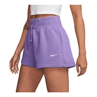 Nike Women's Phoenix Fleece High-Rise Shorts