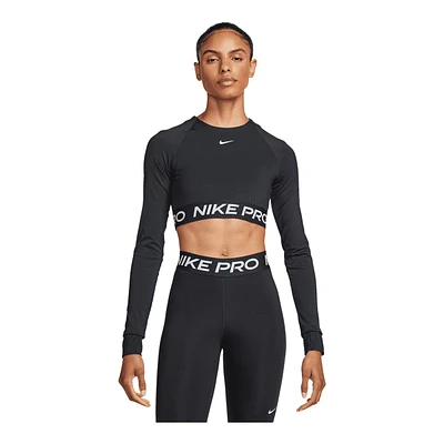 Nike Women's Pro Dri-FIT 365 Cropped Long Sleeve Shirt