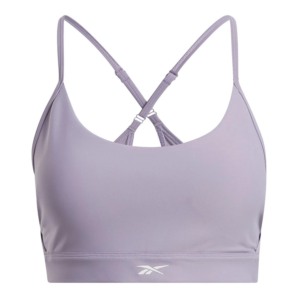 Reebok Women's Lux Strappy Sports Medium Bra