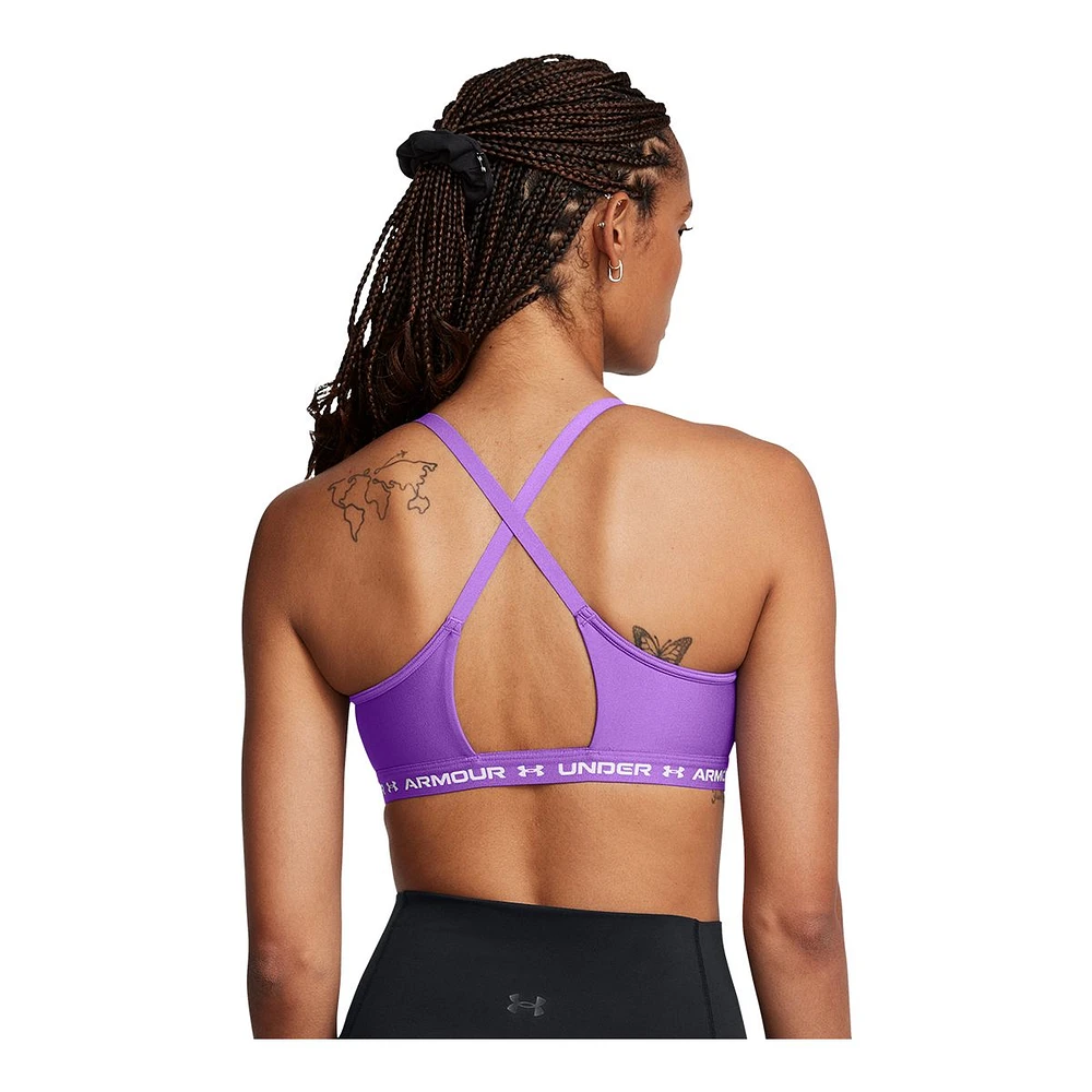 Under Armour Women's Crossback Low Sports Bra