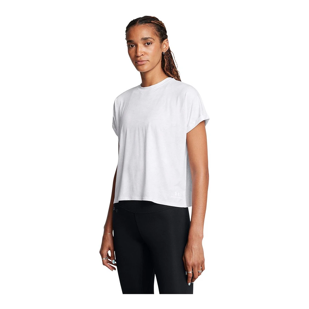 Under Armour Women's Vanish Energy Crop Printed T Shirt