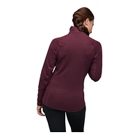 Black Diamond Women's Coefficient LT 1/4 Zip Pullover Top