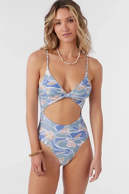 O'Neill Women's Emmy Floral Hanalei One Piece Swimsuit