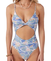 O'Neill Women's Emmy Floral Hanalei One Piece Swimsuit