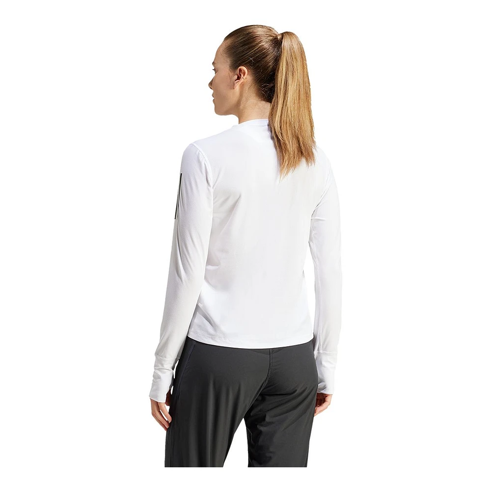 adidas Women's Run Own The Long Sleeve T Shirt