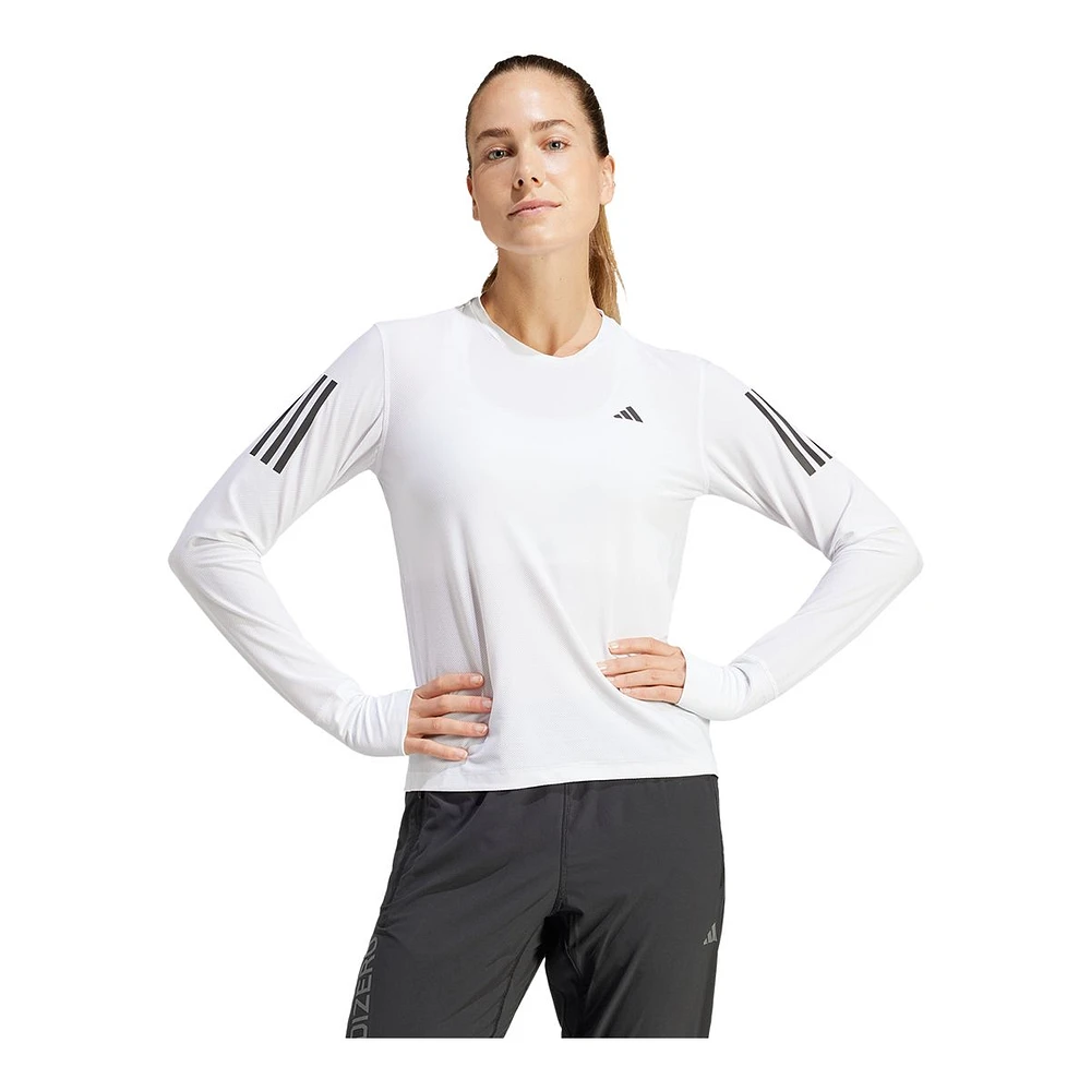 adidas Women's Run Own The Long Sleeve T Shirt