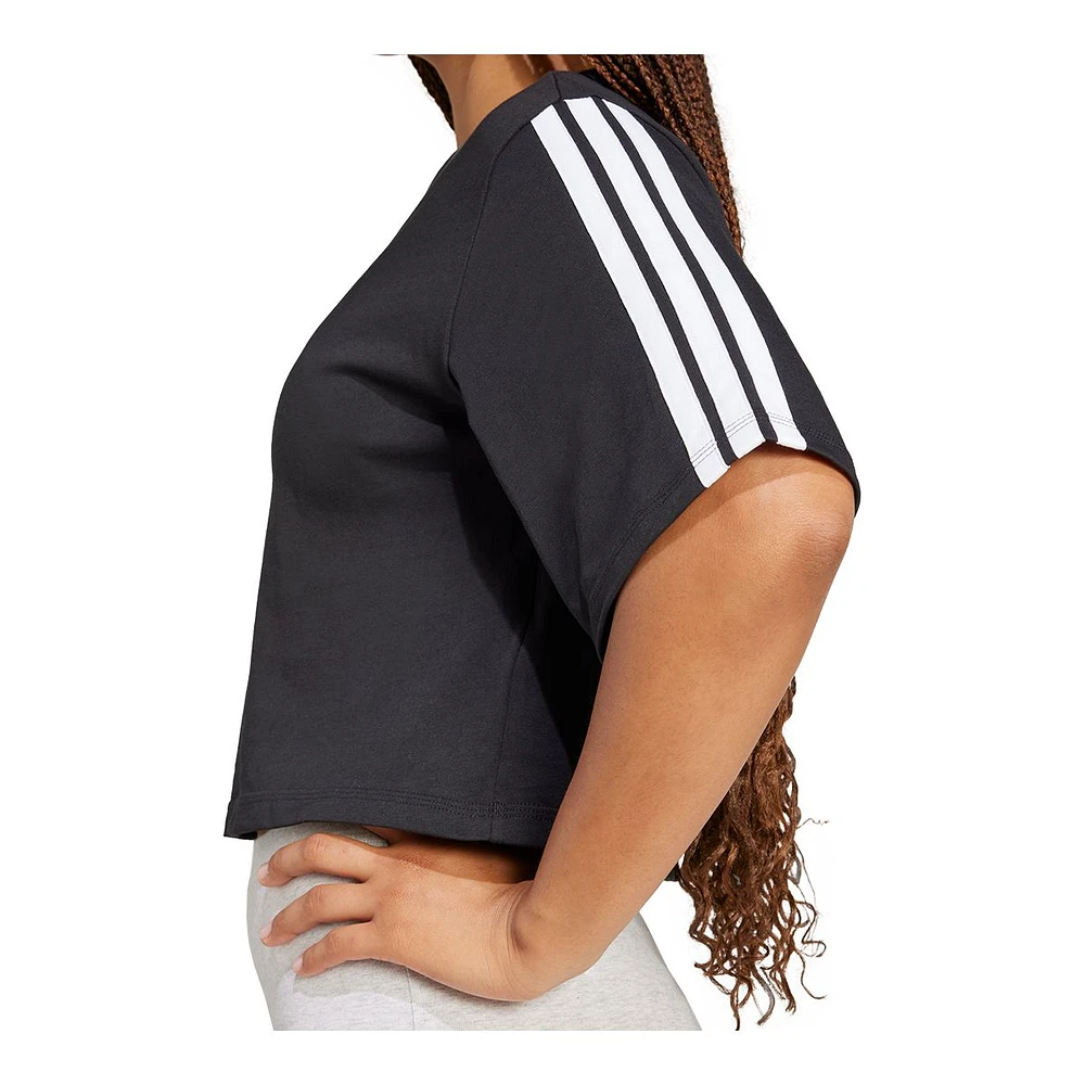 adidas Women's Sportswear 3-Stripe T Shirt