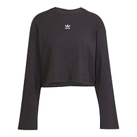 adidas Originals Women's Essentials Ribbed Long Sleeve Shirt