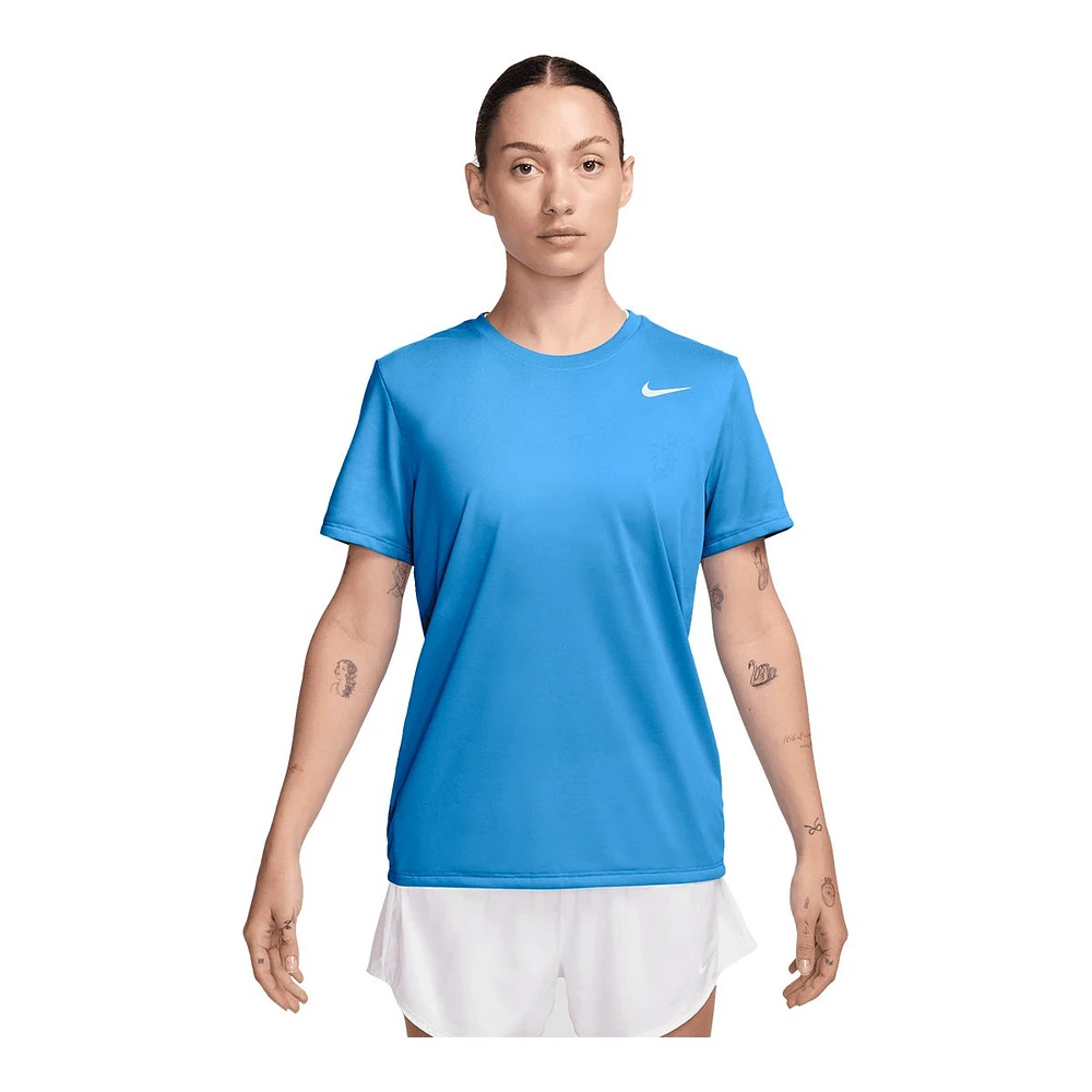 Nike Women's Legend RLGD LBR T Shirt, Relaxed Fit, Dri-FIT