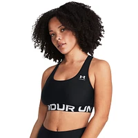 Under Armour Women's UA HeatGear© Mid Branded Sports Bra