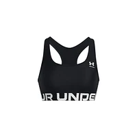 Under Armour Women's UA HeatGear© Mid Branded Sports Bra