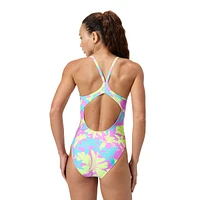 Speedo Women's Print Thinstrap One Piece Swimsuit