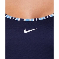 Nike Women's Off Stripe Layered Tankini Top