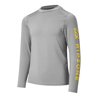 Ripzone Boys' Laine Long Sleeve Swim Shirt