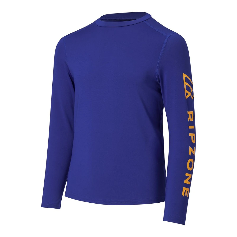 Ripzone Boys' Laine Long Sleeve Swim Shirt