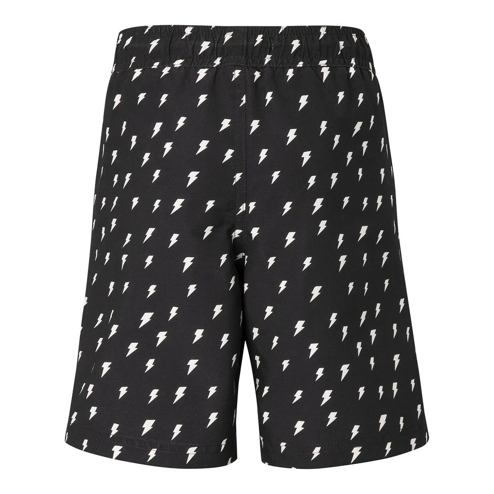 Ripzone Boys' Raith Printed Swim Trunks