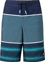 Ripzone Boys' Sproat Striped Swim Trunks