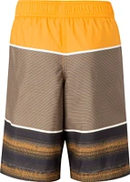 Ripzone Boys' Sproat Striped Swim Trunks