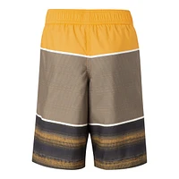 Ripzone Boys' Sproat Striped Swim Trunks