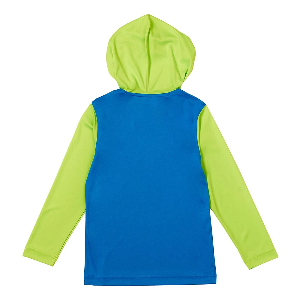 Speedo Boys' Hooded Long Sleeve Swim Shirt