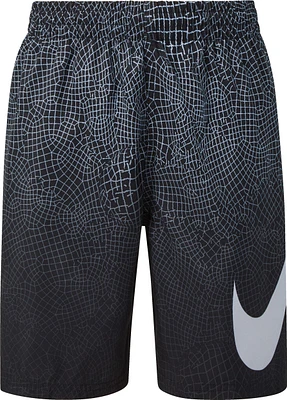 Nike Kids' Grid Swoosh Breaker Volley Shorts - 7"