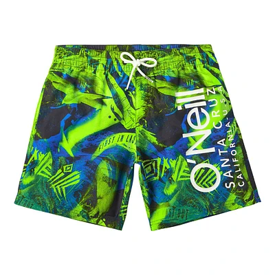 O'Neill Boys' Cali Crazy Volley Boardshorts