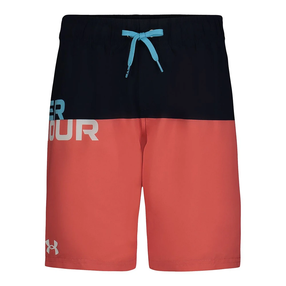 Under Armour Kids' Logo Colour Block Volley Shorts