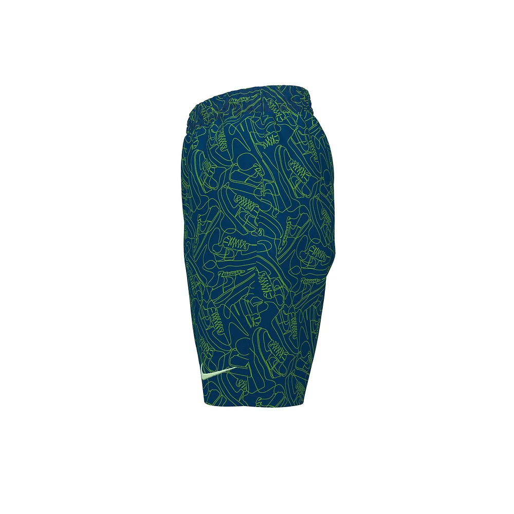 Nike Kids' All Over Print Breaker 7-inch Volley Shorts