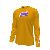 Nike Boys' Smiles Long Sleeve Hydroguard T Shirt