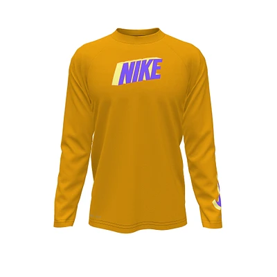 Nike Boys' Smiles Long Sleeve Hydroguard T Shirt