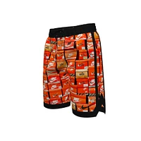 Nike Kids' Basketball All Over Print 7-inch Volley Shorts